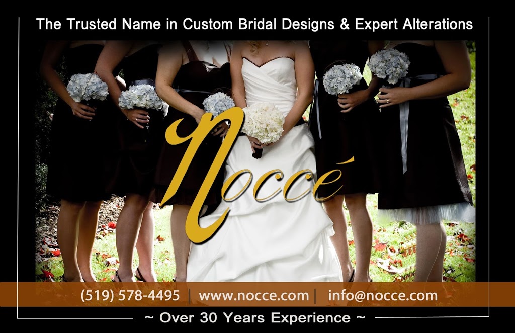 Nocce Bridal Alterations | 360 Country Hill Dr, Kitchener, ON N2E 2K9, Canada | Phone: (519) 578-4495