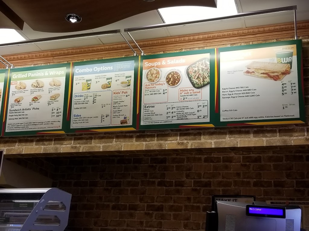 Subway | 2084-A Lawrence Ave E, Scarborough, ON M1R 2Z5, Canada | Phone: (647) 345-1205