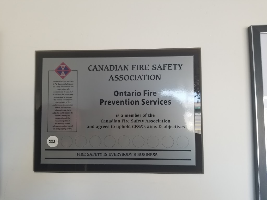 OFPS Fire Prevention and Renovations | 4376 Stanley Ave, Niagara Falls, ON L2E 4Z4, Canada | Phone: (905) 661-0951