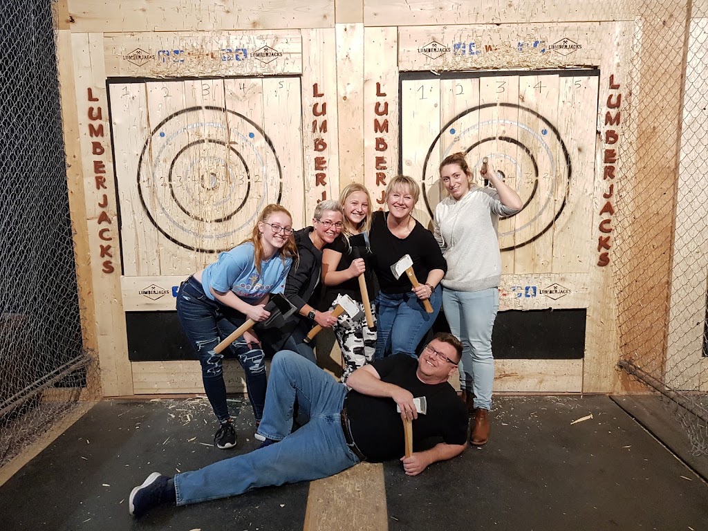Lumberjacks Axe Throwing/ Breakout Escapes | 11-1453 King St E, Cambridge, ON N3H 3R3, Canada | Phone: (519) 222-0189