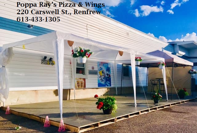 Poppa Rays Pizza And Wings | 220 Carswell St, Renfrew, ON K7V 2G4, Canada | Phone: (613) 433-1305