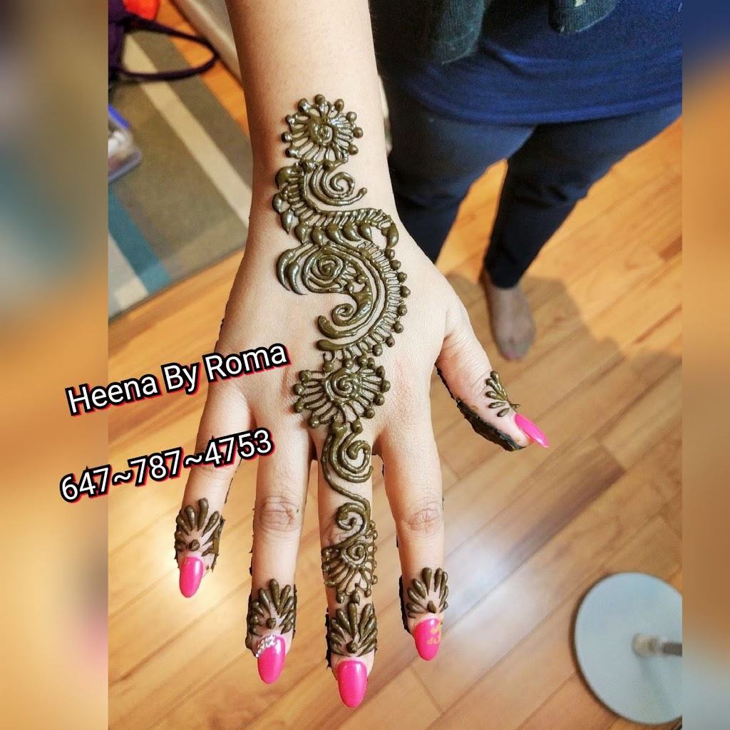 Henna Mehndi Artist-Art Service -Henna Art By Roma | Raybeck Ct, Brampton, ON L6Y 0K1, Canada | Phone: (647) 787-4753