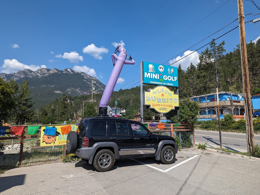 Leo Burrito and Ds Mini Golf | 4951 Hwy 93, Radium, BC V0A 1M0, Canada | Phone: (778) 527-4999