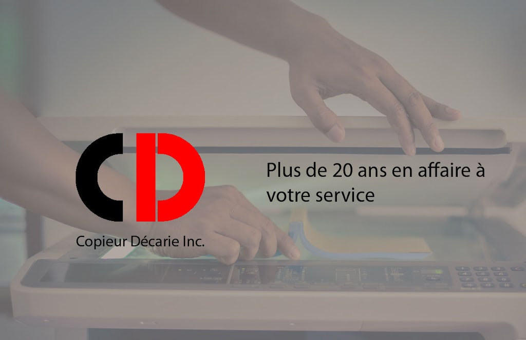 Copieur Décarie inc. | 438 Rue Isabey Bur. 280, Saint-Laurent, QC H4T 1V3, Montréal, QC H4R 3R9, Canada | Phone: (514) 488-0007