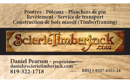 Scierie Timberjack | 5500 Chem. Renaud, Sainte-Agathe-des-Monts, QC J8C 2Z8, Canada | Phone: (819) 322-1718