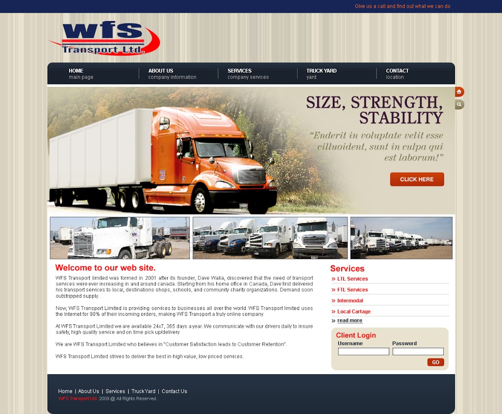 WFS Transport Ltd | 8329 Esquesing Line, Milton, ON L9T 9E6, Canada | Phone: (905) 636-6145