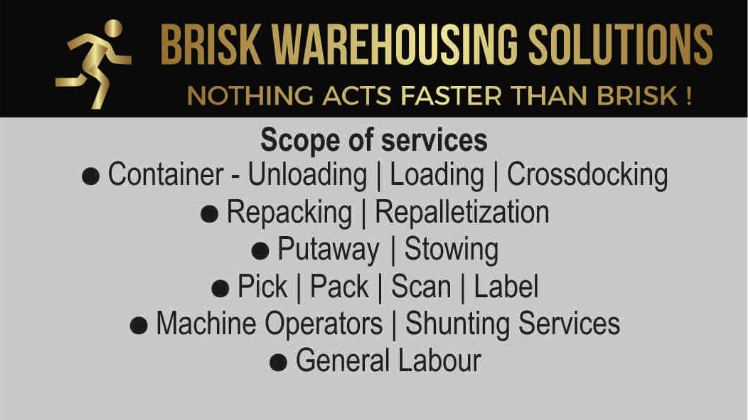 Brisk Warehousing Solutions Ltd. | 12160 103A Ave, Surrey, BC V3V 3G7, Canada | Phone: (604) 366-5160