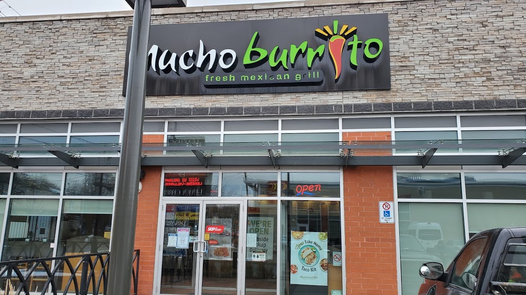 Mucho Burrito Fresh Mexican Grill | 85 Laird Dr Unit F1001A, Toronto, ON M4G 3V1, Canada | Phone: (416) 710-1100