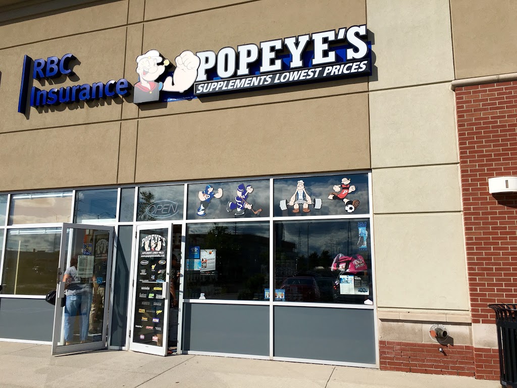 Popeyes Supplements Burlington North | 2485 Appleby Line Unit 3G, Burlington, ON L7R 0B6, Canada | Phone: (905) 336-3671