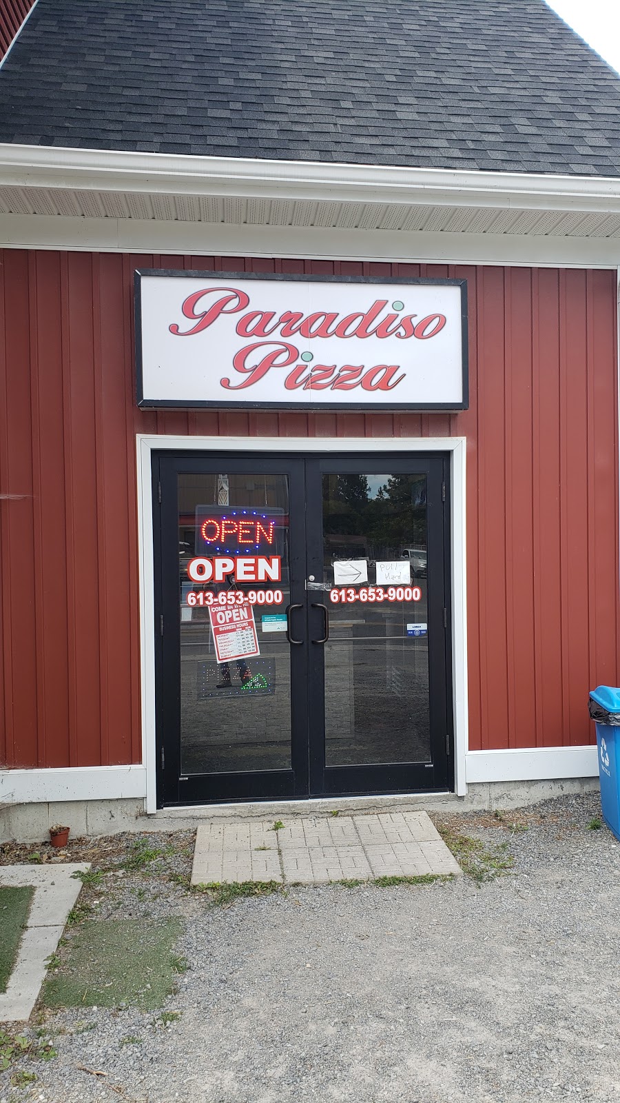 Paradiso Pizza | 4047 Perth Rd, Inverary, ON K0H 1X0, Canada | Phone: (613) 653-9000