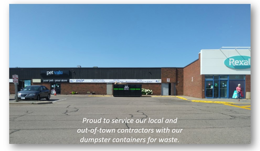 Valley Dumpster Inc. | 1665 Forest Lea Rd, Pembroke, ON K8A 6W6, Canada | Phone: (613) 602-5555