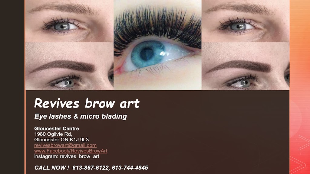 Revives Brow Art | 1980 Ogilvie Rd, Gloucester, ON K1J 9L3, Canada | Phone: (613) 744-4845