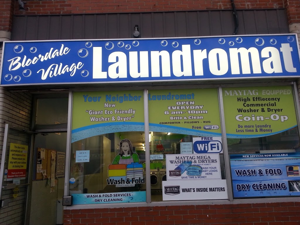 Bloordale Laundromat | 1268 Bloor St W, Toronto, ON M6H 1N8, Canada | Phone: (647) 456-8965