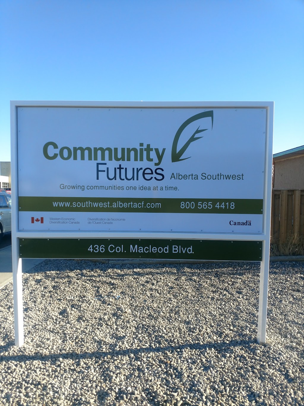 Community Futures Alberta Southwest | 436 24 St, Fort Macleod, AB T0L 0Z0, Canada | Phone: (800) 565-4418