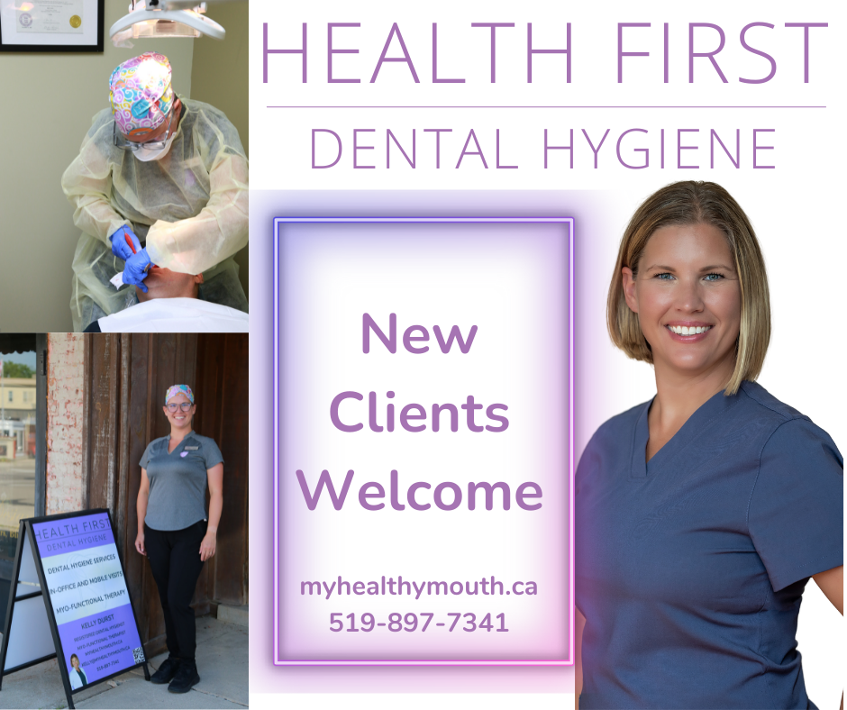 Health First Dental Hygiene | 91 Peel St, New Hamburg, ON N3A 1E7, Canada | Phone: (519) 897-7341