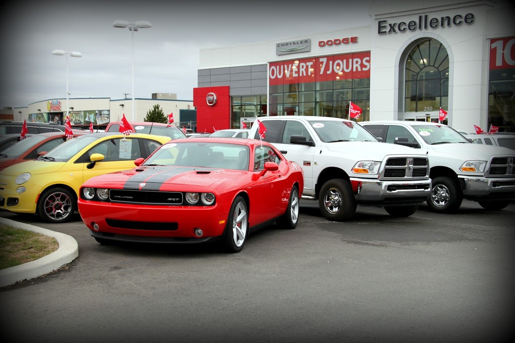 Excellence Dodge Chrysler St-Eustache | 250 Rue Dubois, Saint-Eustache, QC J7P 4W9, Canada | Phone: (450) 491-5555