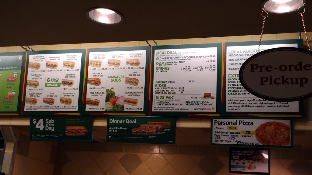 Subway | 585 Doon Vlg Rd Macs Convenience Store, Kitchener, ON N2P 1T6, Canada | Phone: (519) 896-9885