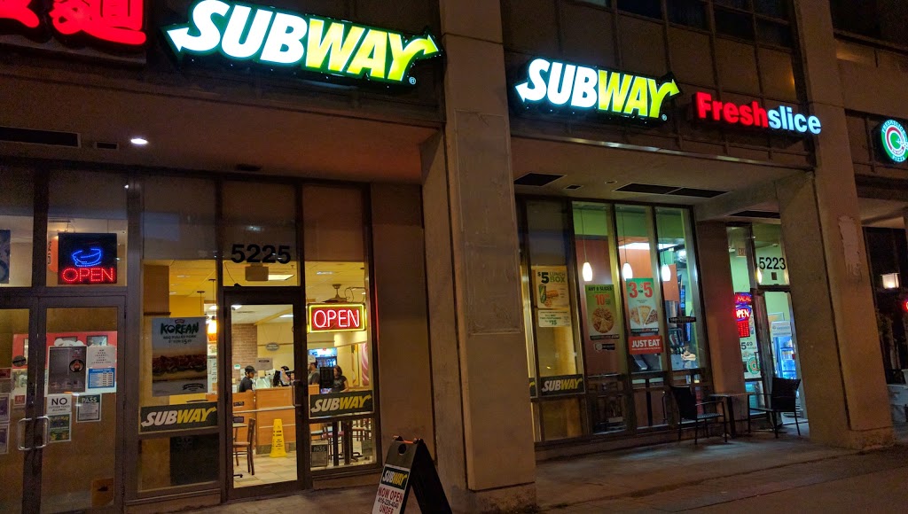 Subway | 5225 Yonge St #3, North York, ON M2N 5P8, Canada | Phone: (416) 226-4040