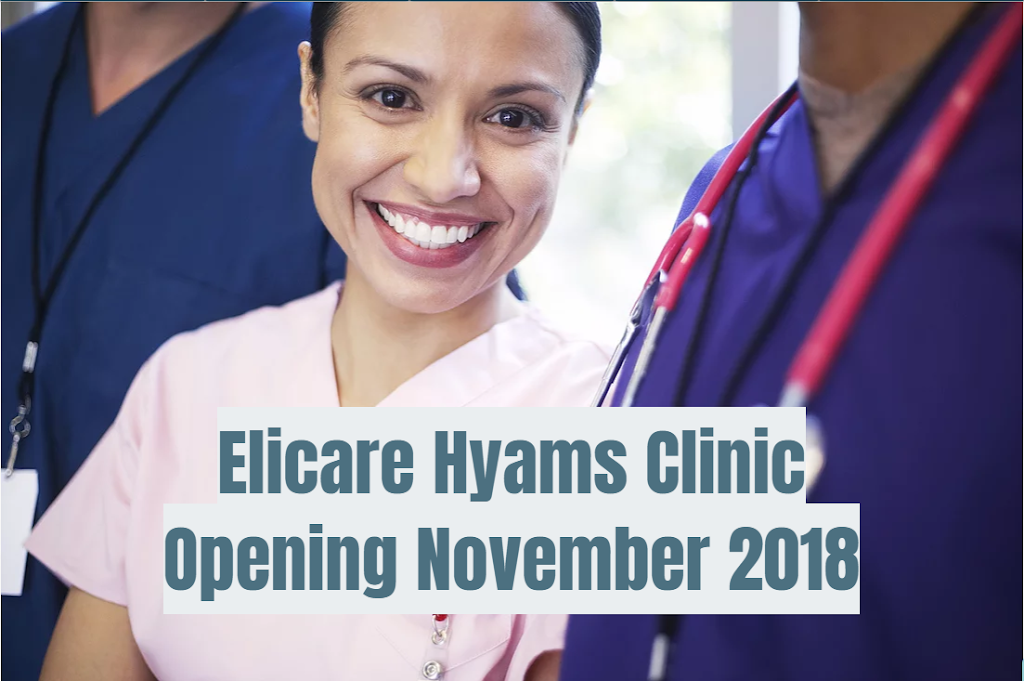 Elicare: Hyams Medical Clinic Port Coquitlam | 105-1250 Dominion Ave, Port Coquitlam, BC V3B 8G7, Canada | Phone: (604) 554-0460