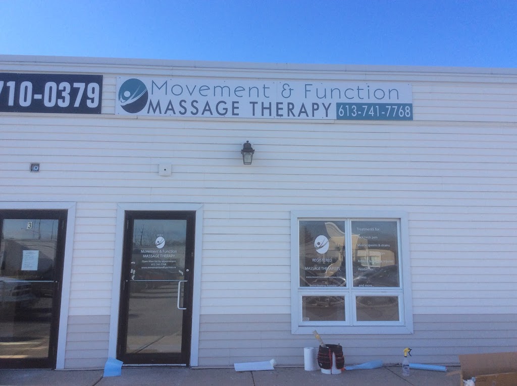 Movement and Function Massage Therapy | 949 Montréal Rd, Ottawa, ON K1K 0S6, Canada | Phone: (613) 741-7768