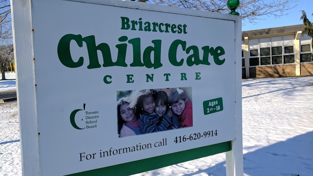 Briarcrest Child Care Centre | 60 Wellesworth Dr, Etobicoke, ON M9C 4R3, Canada | Phone: (416) 620-9914
