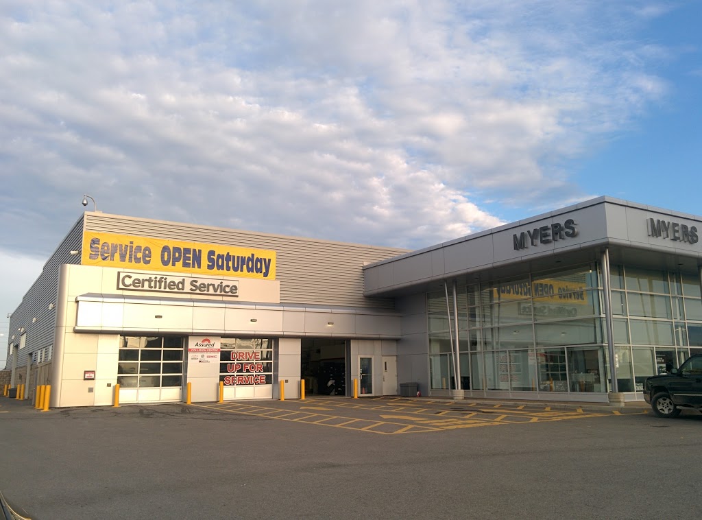 Myers Kanata Chevrolet Buick GMC | 2500 Palladium Dr #200, Kanata, ON K2V 1E2, Canada | Phone: (613) 592-9221