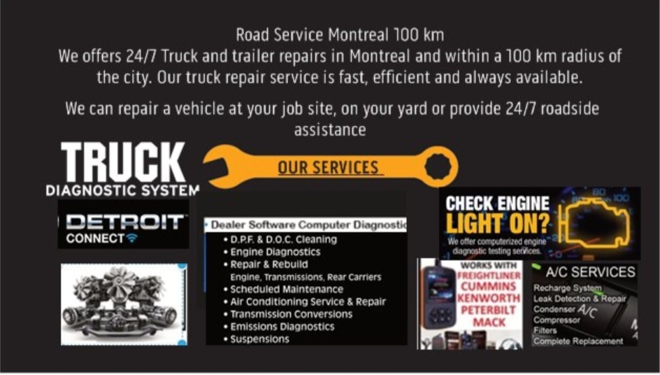 Khalsa truck&trailer repair road service | 8559 Rue Réjane, LaSalle, QC H8N 1Y9, Canada | Phone: (514) 991-6300