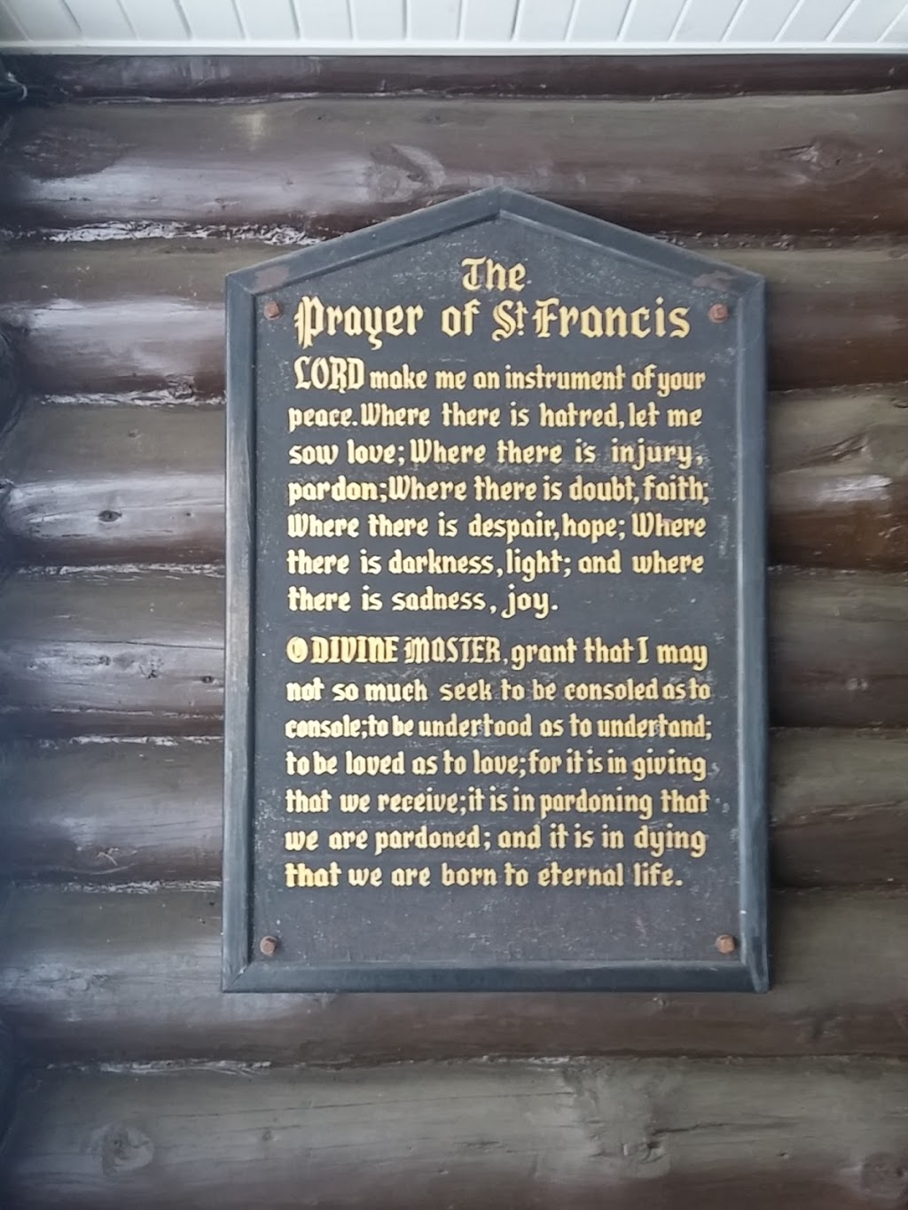 Église Saint-Francis of the Birds | 94 Avenue St Denis, Saint-Sauveur, QC J0R 1R4, Canada | Phone: (450) 227-2180