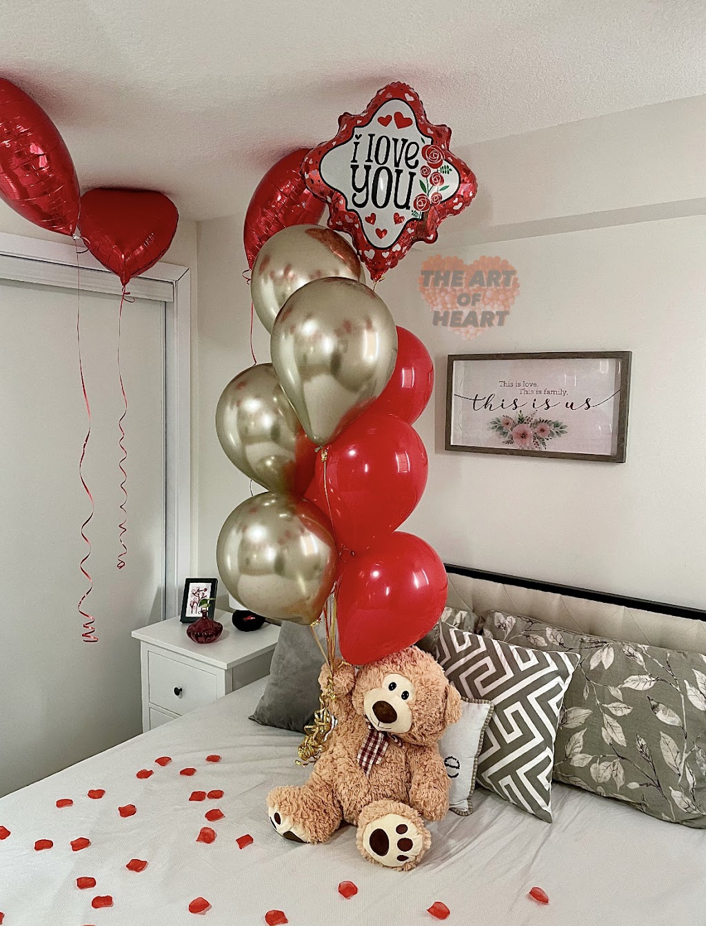 The Art of Heart - Custom Balloon Arrangements | 8 Nightland Ct, Brampton, ON L6Y 5V3, Canada | Phone: (416) 505-9616