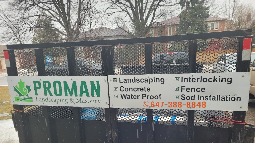 Proman Landscaping & Masonry | 7067 Islington Ave, Woodbridge, ON L4L 1V8, Canada | Phone: (647) 388-6848