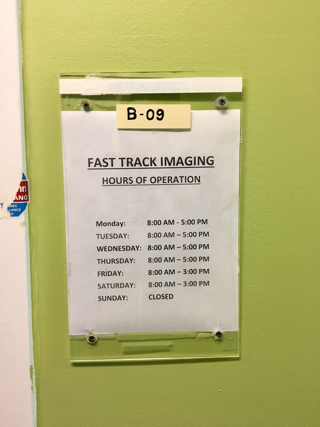 Fast Track Imaging | 3850 Finch Ave E b09, Scarborough, ON M1T 3E7, Canada | Phone: (416) 298-9752