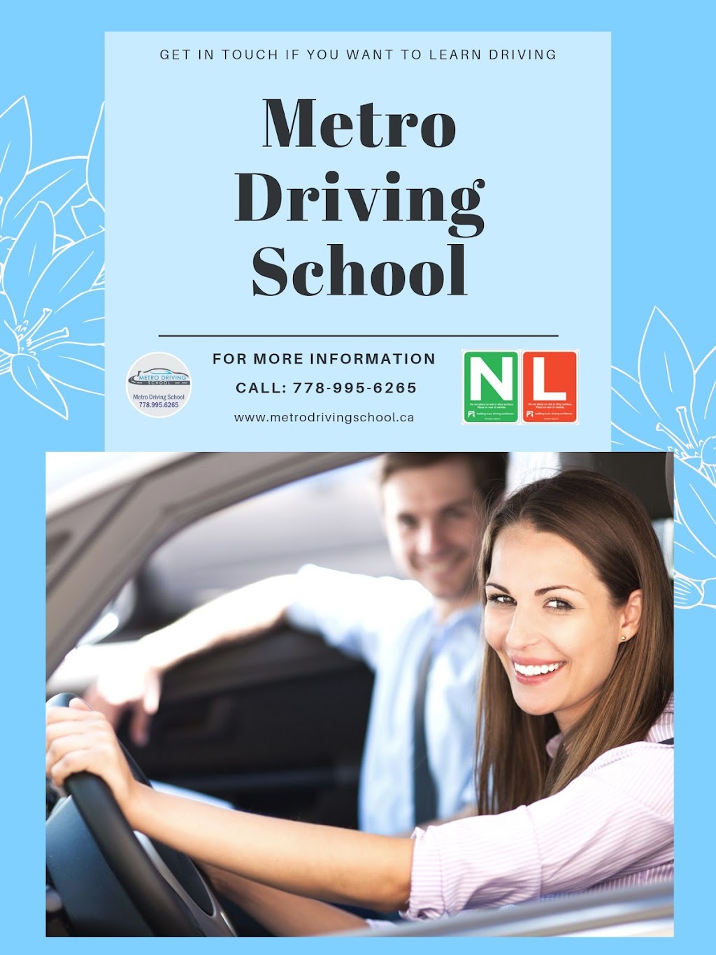 Metro Driving School Surrey | 14093 65 Ave, Surrey, BC V3W 9H9, Canada | Phone: (778) 995-6265