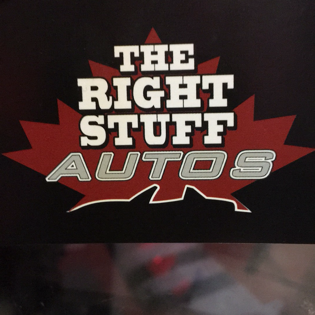 The Right Stuff Autos | 53 Hartzel Rd, St. Catharines, ON L2P 1M6, Canada | Phone: (289) 362-2000