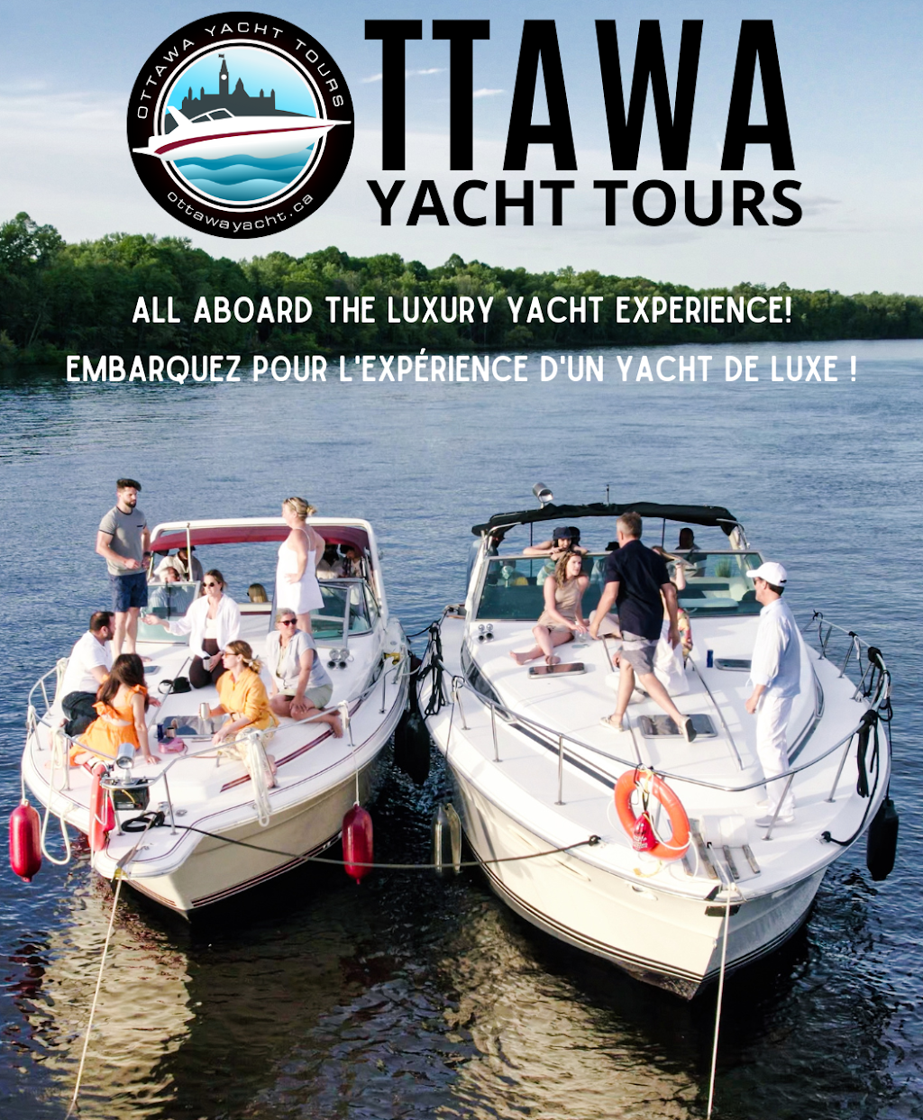 Ottawa Yacht Tours | Jacques Cartier Park Wharf, 160 Rue Laurier, Gatineau, QC J8X 3W1, Canada | Phone: (343) 550-0175