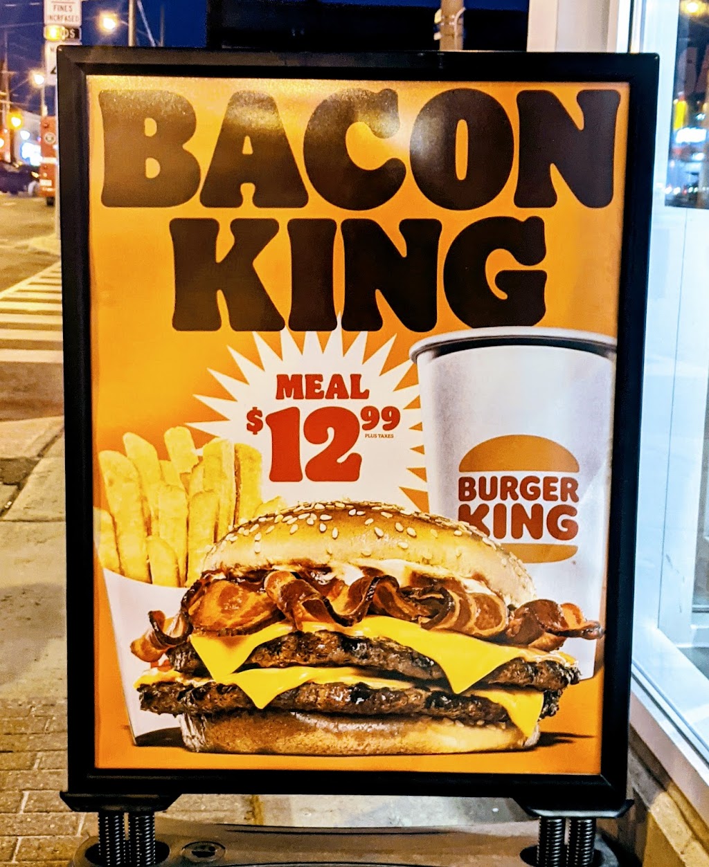 Burger King | 1068 Pape Ave, East York, ON M4K 3W5, Canada | Phone: (416) 423-2618