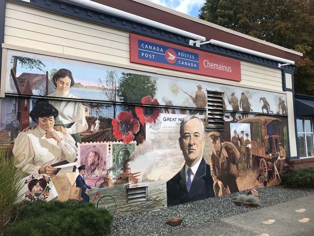 Chemainus Festival Of Murals Society壁画 | 102-9799 Waterwheel Crescent, Chemainus, BC V0R 1K0, Canada | Phone: (250) 210-3415