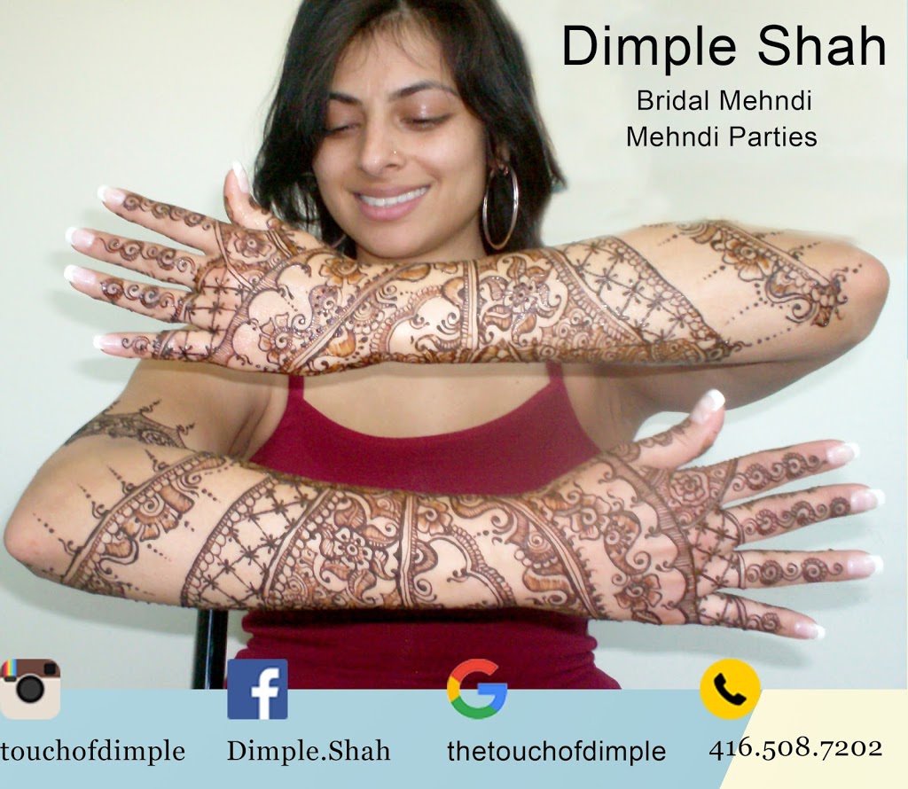 Dimple Shah - Henna - Make Up - Hair Artist | 7 Brian Dr, North York, ON M2J 3X8, Canada | Phone: (416) 508-7202