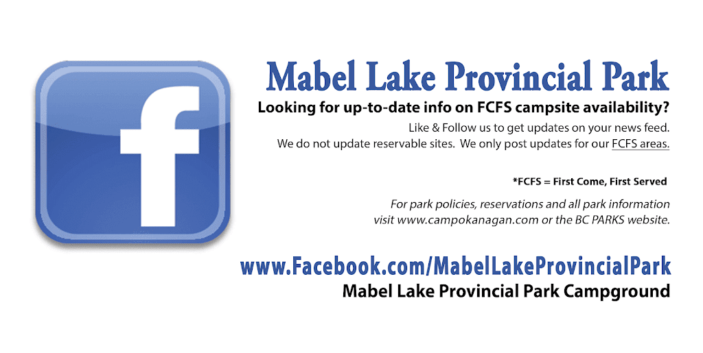 Mabel Lake Provincial Park | 3638 Lumby-Mabel Lake Rd, Lumby, BC V0E 2G6, Canada | Phone: (250) 548-0076