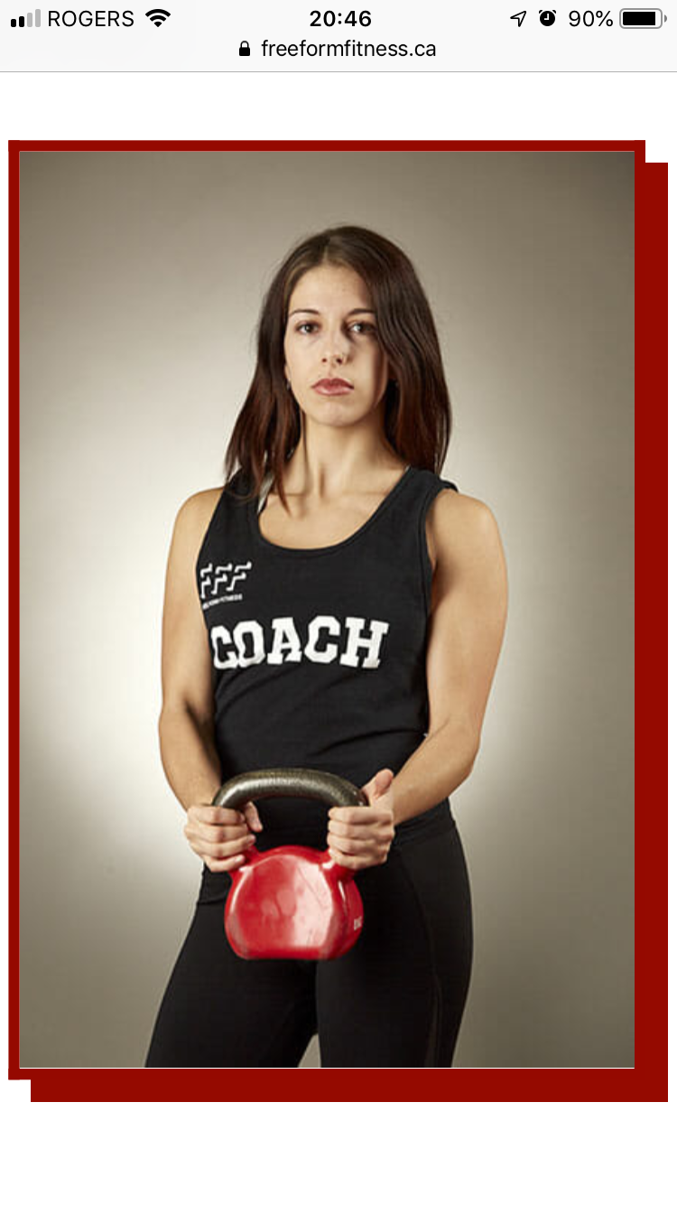 Leah Carli, Certified Personal Trainer - Free Form Fitness | 1198 Wellington Street W, 105 Schneider Rd, Ottawa, ON K1Y 2Z7, Canada | Phone: (819) 639-5191