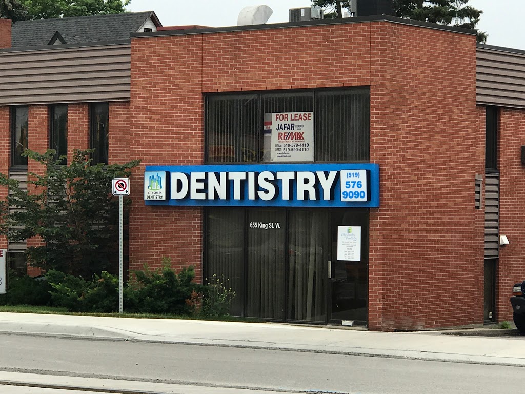 City Smiles Dentistry | 655 King St W, Kitchener, ON N2G 1C9, Canada | Phone: (519) 576-9090