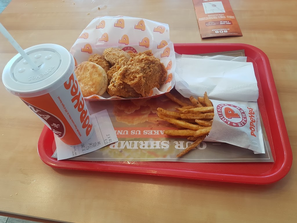 Popeyes Louisiana Kitchen | 725 Mistatim Way Northwest, Edmonton, AB T6V 0M8, Canada | Phone: (780) 454-9599