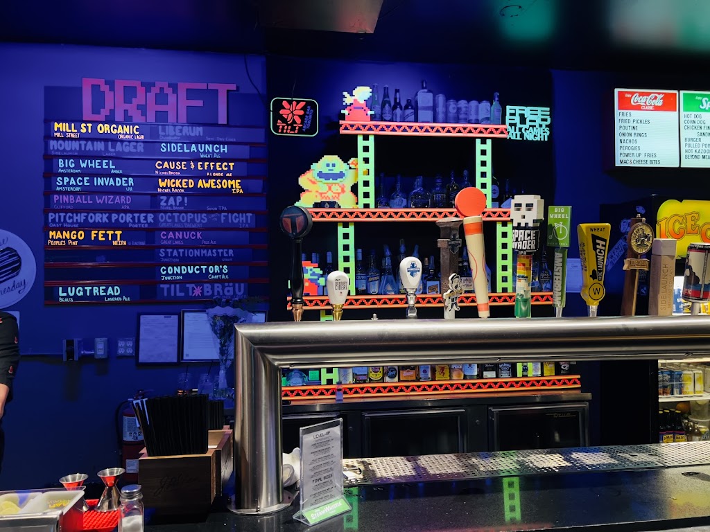 Tilt Arcade Bar | 824 Dundas St W, Toronto, ON M6J 1V3, Canada | Phone: (416) 551-8458