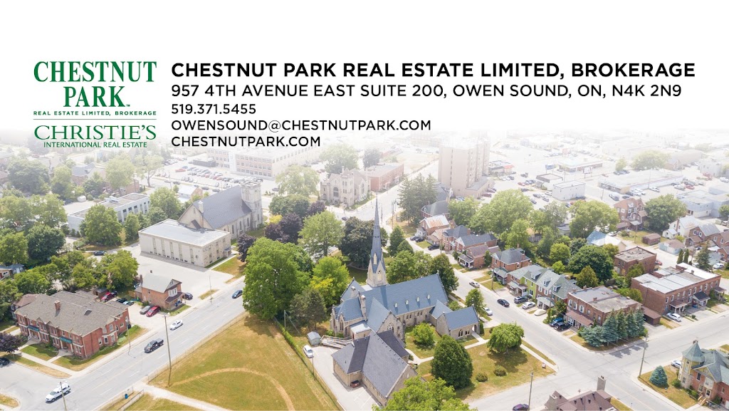 Chestnut Park Real Estate Limited, Brokerage | Owen Sound | 957 4th Ave E #200, Owen Sound, ON N4K 2N9, Canada | Phone: (519) 371-5455