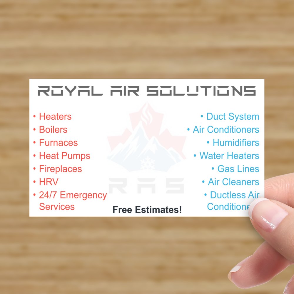 Royal Air Solutions | 168 Steeles Ave E, Markham, ON L3T 1A5, Canada | Phone: (416) 827-1916