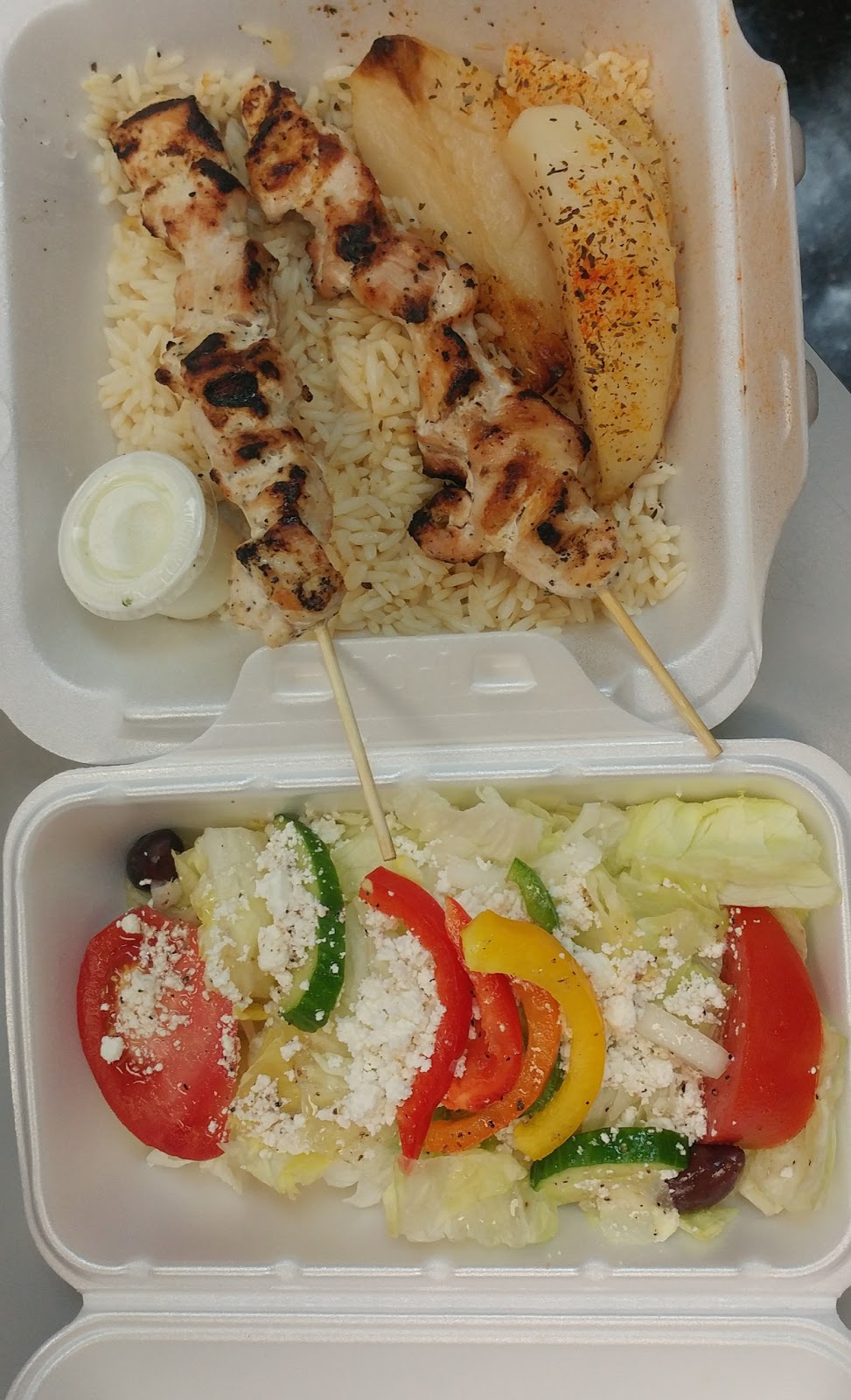 Corfu Mediterranean Grill | 8 King St E, Cobourg, ON K9A 3P8, Canada | Phone: (905) 377-8131