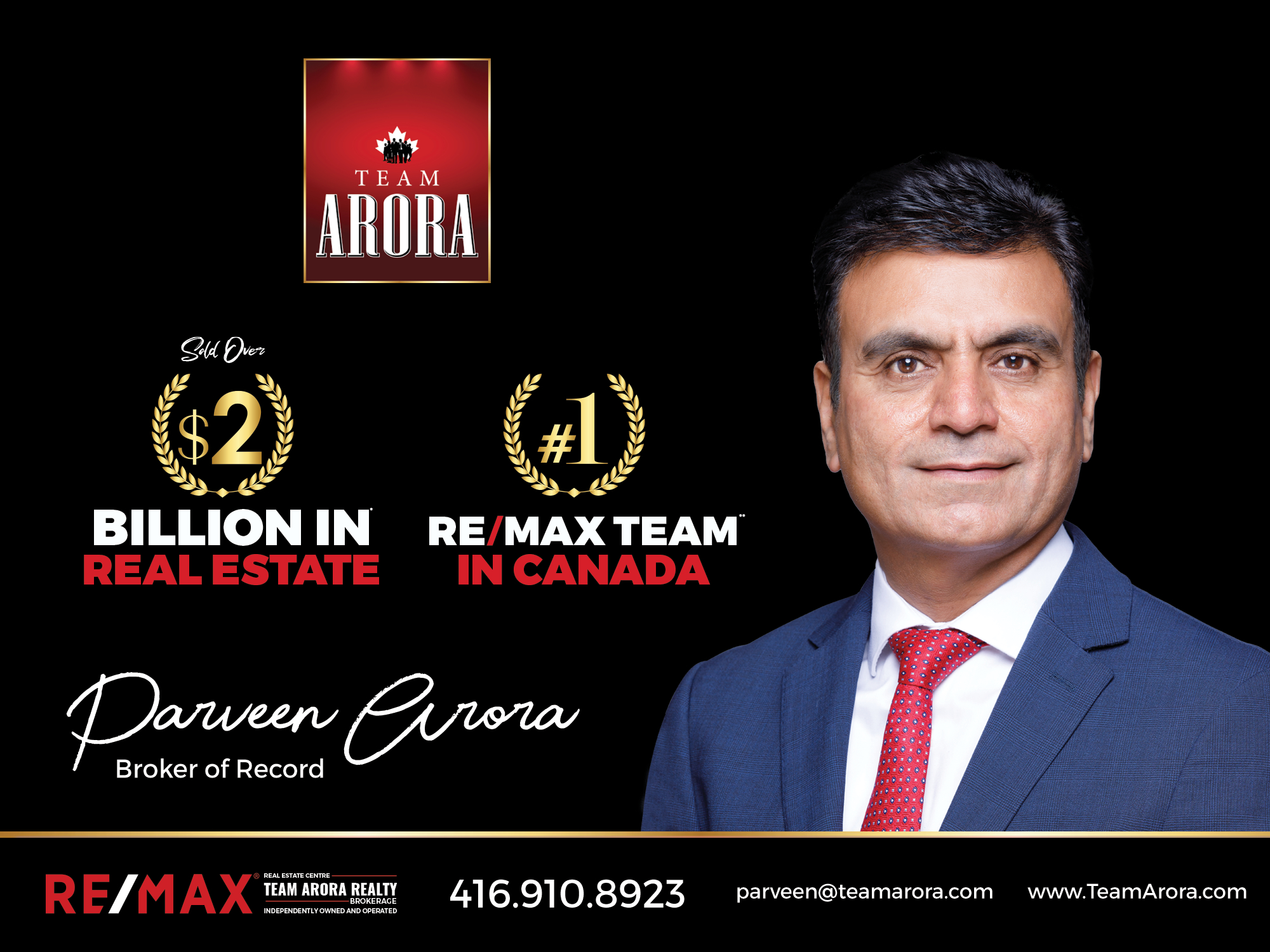 Remax Real Estate Centre Team Arora Realty Halton Hills | 23 Mountainview Rd S, Georgetown, ON L7G 4J8, Canada | Phone: (905) 488-1260