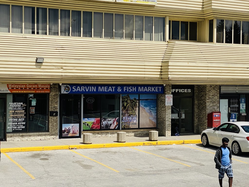 Sarvin Meat & Fish Market | 1001 Sandhurst Cir Unit 4, Scarborough, ON M1V 1Z6, Canada | Phone: (416) 902-2220