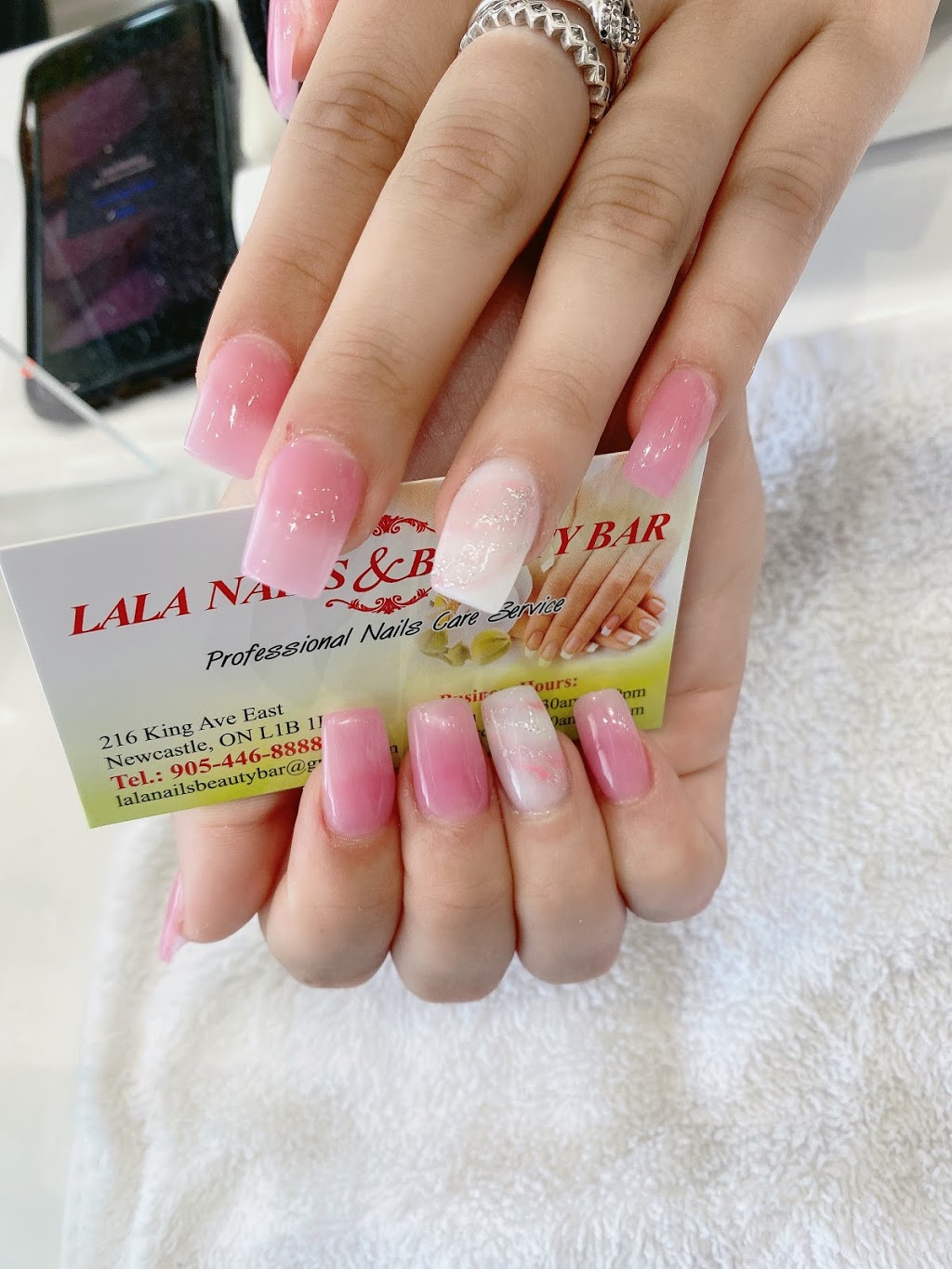 Lala Nails & Beauty Bar | 216 King Ave E, Newcastle, ON L1B 1H5, Canada | Phone: (905) 446-8888