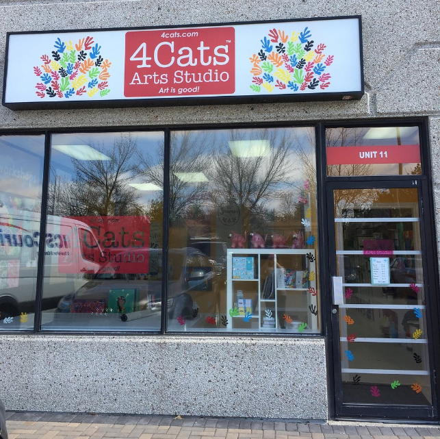 4Cats Arts Studio (Meadowvale) | 6981 Millcreek Dr #11, Mississauga, ON L5N 6B8, Canada | Phone: (905) 812-4000