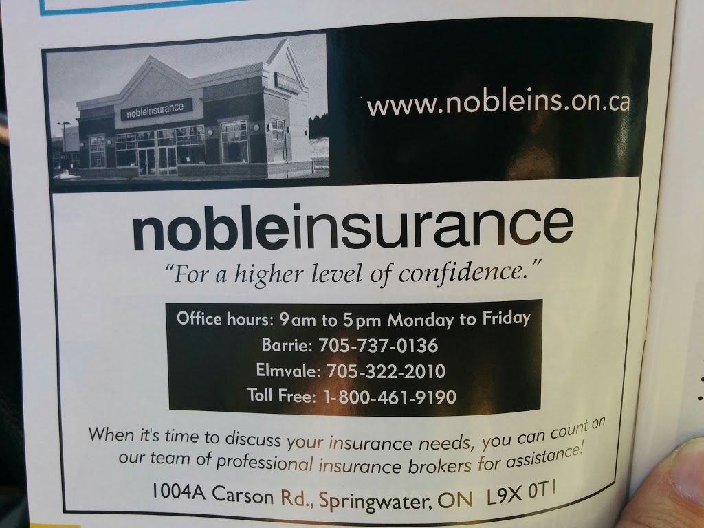 Howard Noble Insurance | 1004 Carson Rd, Barrie, ON L4M 6L9, Canada | Phone: (705) 737-0136